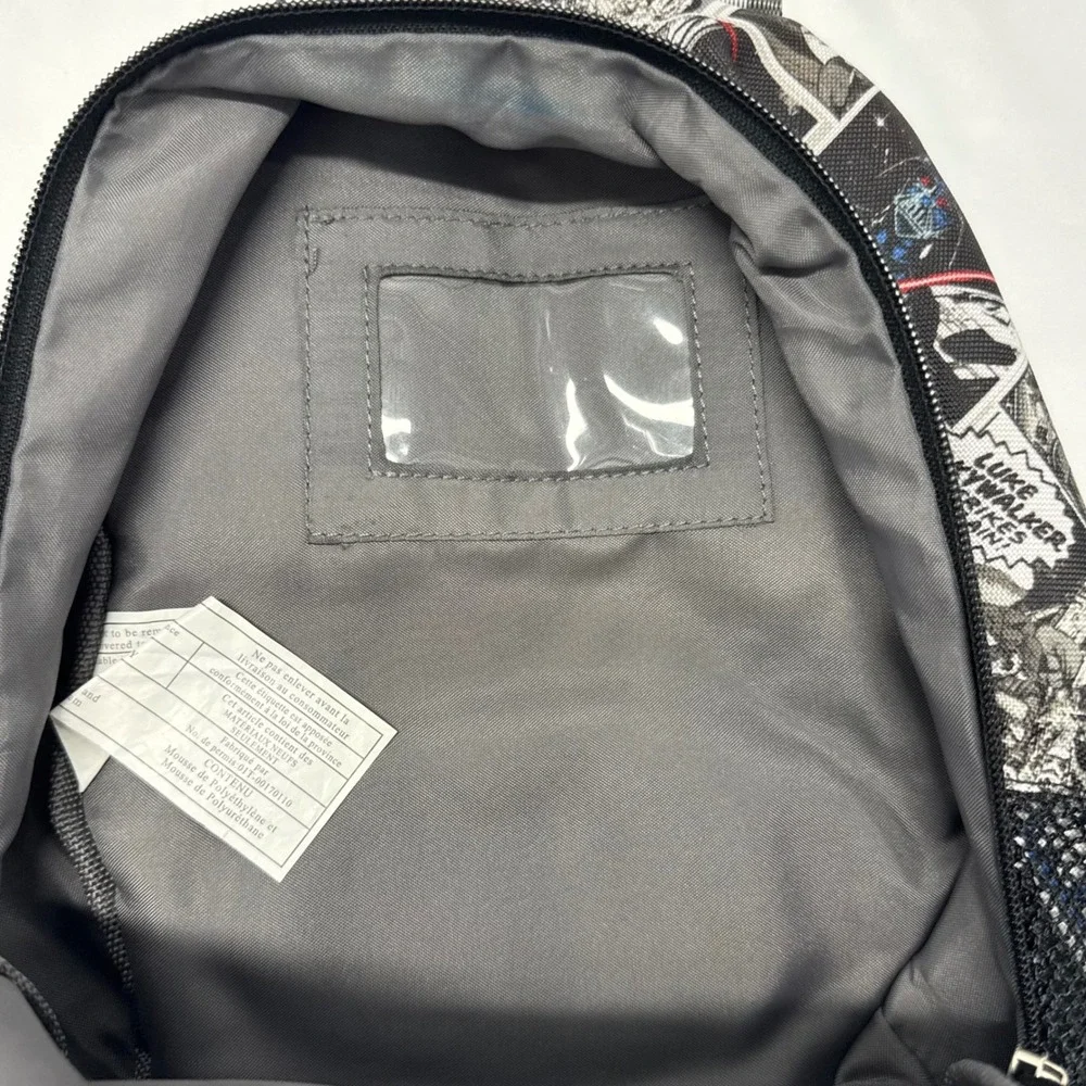 Pottery Barn Star Wars Comic Book Print Mini Backpack Darth Vader Luke Skywalker